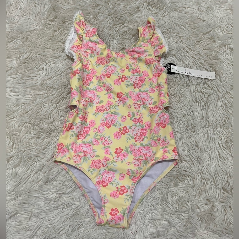 Nicole Miller Girls Swimwear - size 10 - NWT - Picture 1 of 6